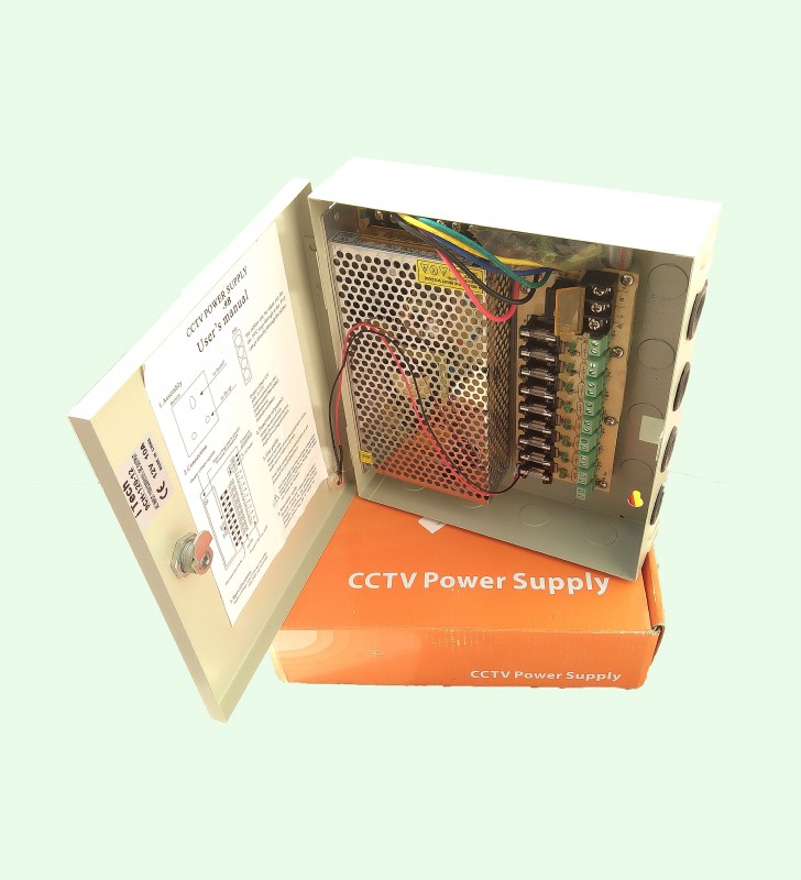 Bloc d'alimentation 12V 15A - Choisissez le bon boites d'alimentation CCTV  W-D-LINK pour votre système.