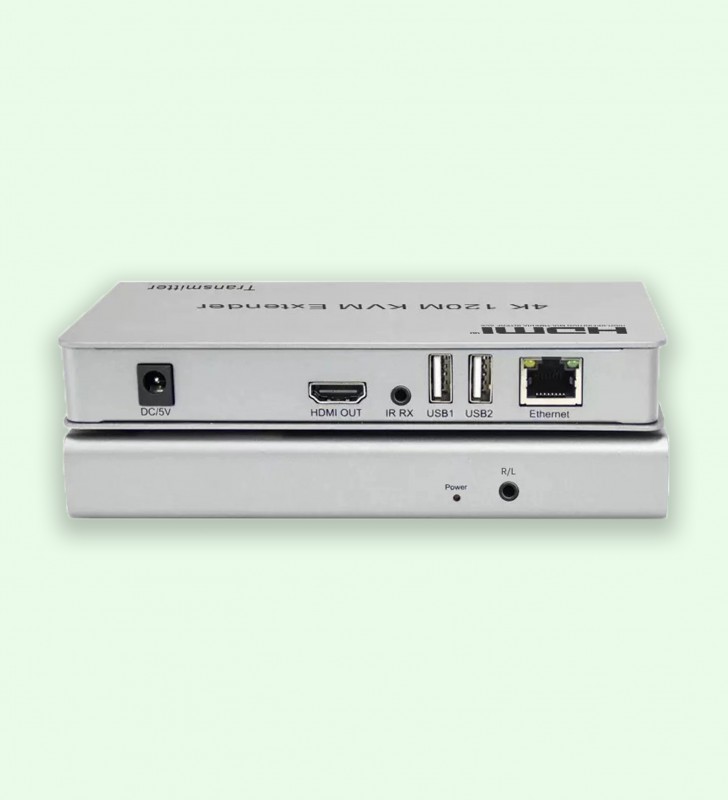 Câble prolongateur HDMI avec UTP Cat.5e 100m compatible IR et